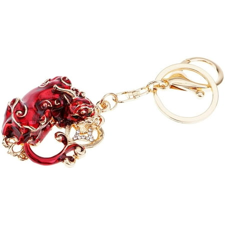 Details about   2xFeng Shui Pixiu Keychain to Attract Wealth Good Luck Car Jewelry Keychains